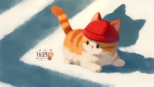 橘猫超可爱
