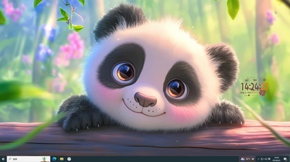 呆萌大熊猫