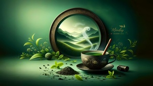 唯美中式茶园