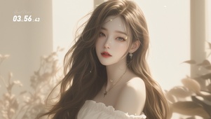 阳光氛围感美女