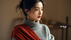毛衣美女