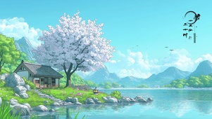 梨花湖畔