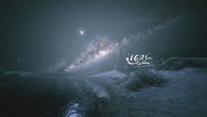 唯美夜晚星空