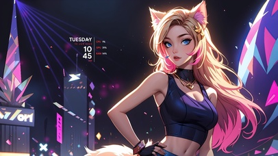 4K可爱狐耳少女