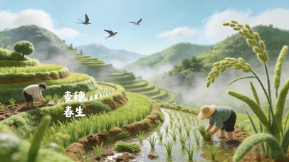 麦穗春生