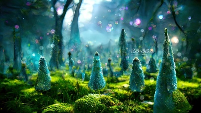 4K清新护眼森林