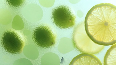 毛玻青柠气泡水