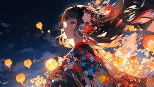 花灯少女