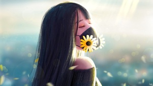 香肩美女
