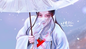 雪景美女