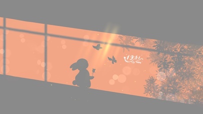 4K 光影可爱小兔子