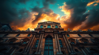 欧式风情建筑立面