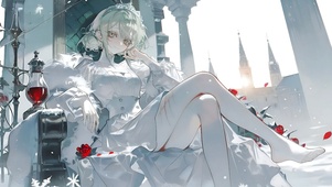 维尔汀-王座二郎腿白丝