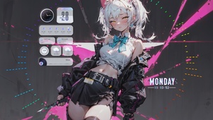 炫酷猫耳少女