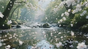 落花流水