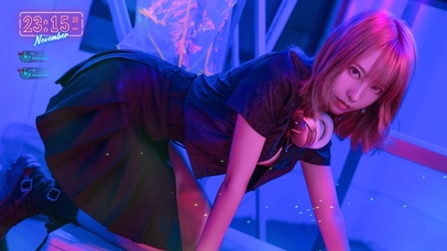 4k赛博朋克小姐姐