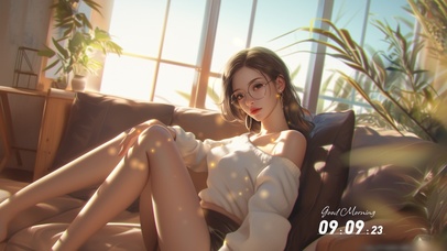 眼中闪烁着星光，蕴藏着故事