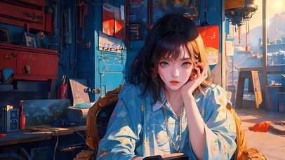 阳光工作室少女