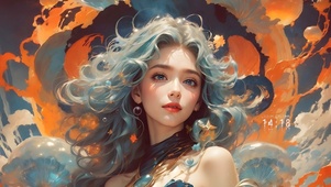 神秘的海底美人鱼