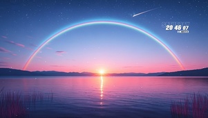 绝美流星雨