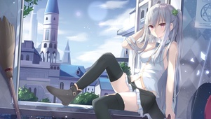 窗边美少女