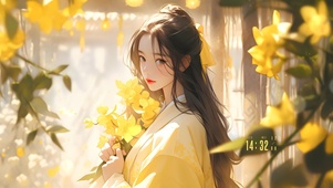 清冷气质美女	
