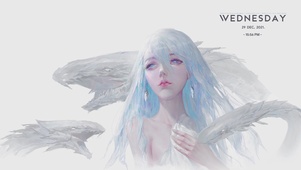 蓝色少女