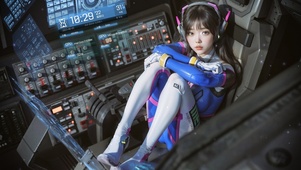 4k守望先锋美女cos