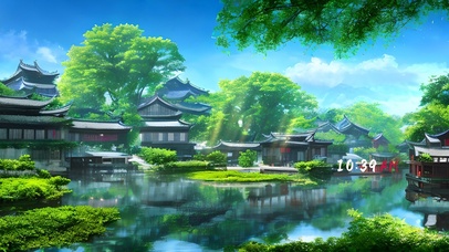 4k古镇小桥流水