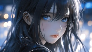 4K唯美忧伤の女孩