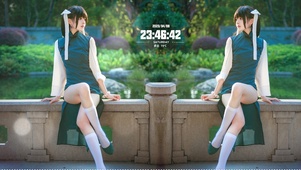 4K性感旗袍长腿美女