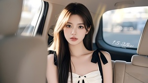 清纯韩系气质美女