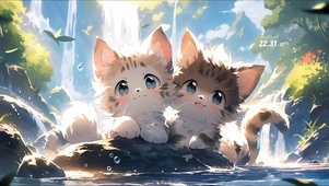 可爱治愈猫咪