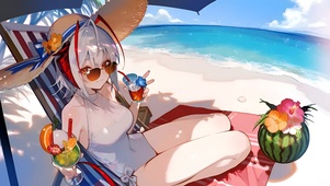 海边泳装少女-w维什戴尔