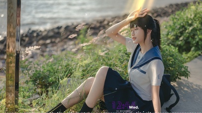 清纯jk制服女孩【4K-高清】