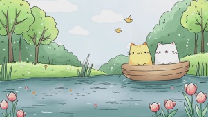 漂流的猫咪