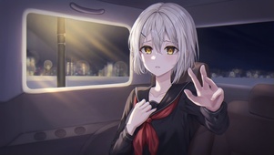 白发少女