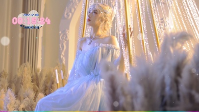 4K清纯公主裙美女
