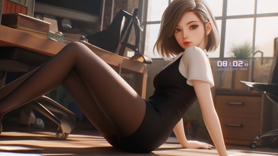 娇柔妩媚，气质高雅