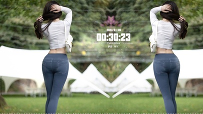 4K瑜伽性感美女