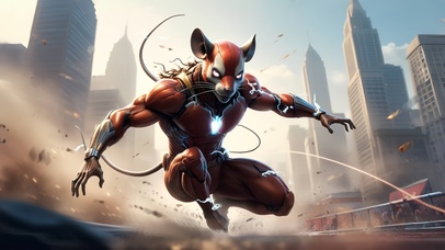 十二生肖之科幻鼠人