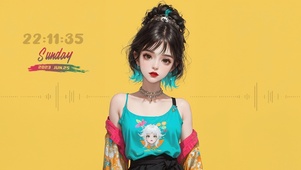 二次元美女
