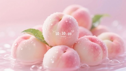 4k甜美水蜜桃桌面