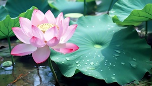 夏雨初荷