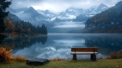湖山静处待秋声