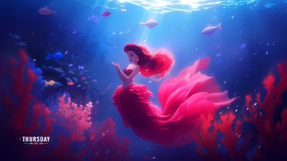 4K 懂得珍惜 美人鱼