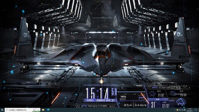 准备起飞去往宇宙