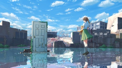 4K唯美治愈城市天空之境