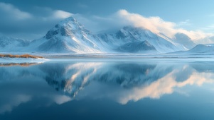 平静的湖泊