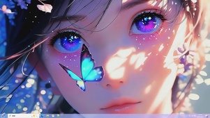蝶眸-桌面主题
